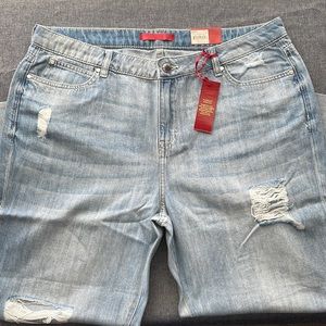 Jennifer Lopez Boyfriend Mid Rise Jean